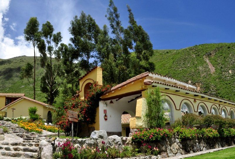 Hotel Hacienda Del Valle Урубамба Экстерьер фото