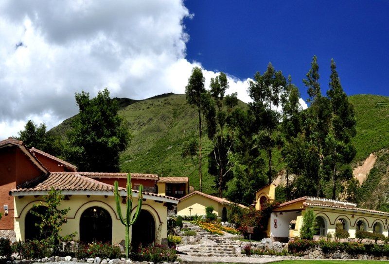 Hotel Hacienda Del Valle Урубамба Экстерьер фото