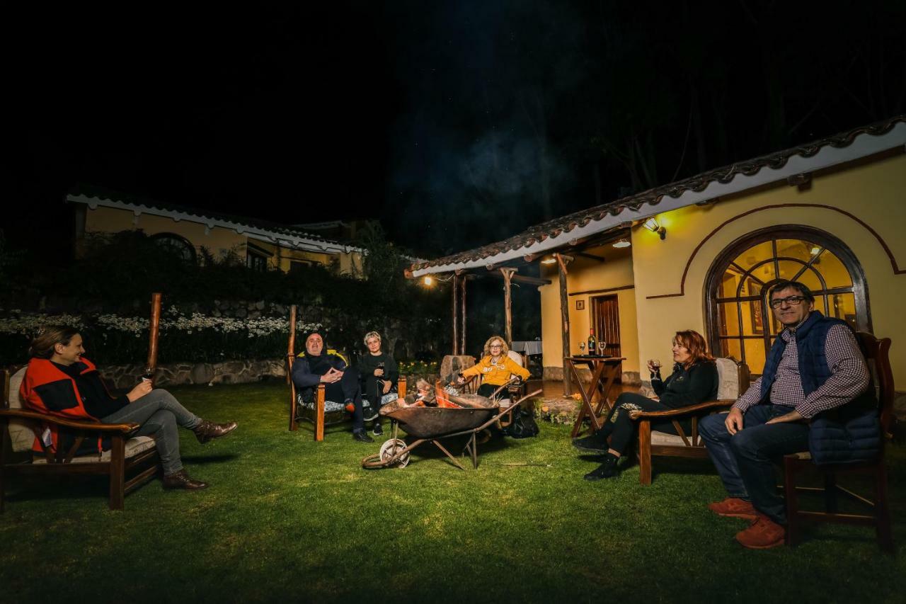 Hotel Hacienda Del Valle Урубамба Экстерьер фото